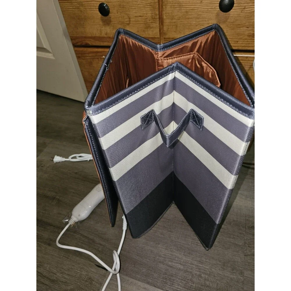 Foldable Towel Warmer 40L Lg Capacity for Oversized Towels, Robes & Blankets SPA